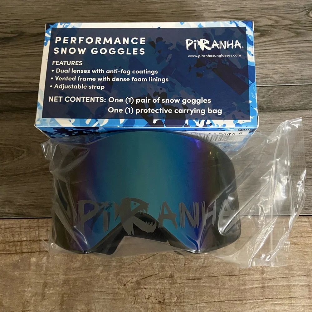 Piranha Performance Snow Goggles